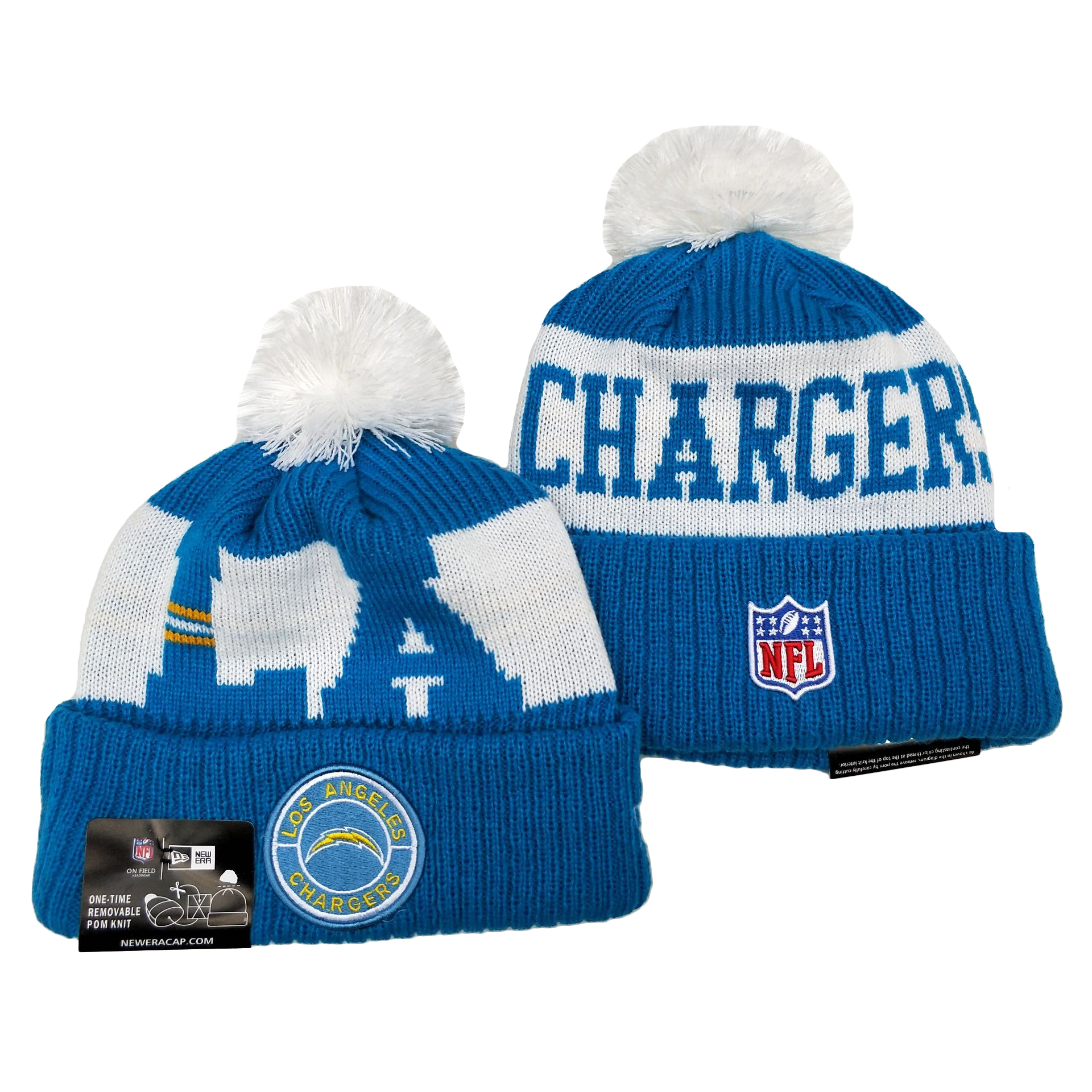 Los Angeles Chargers Knit Hats 036